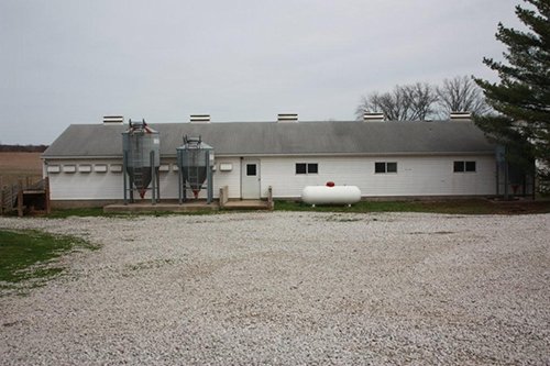Tract 1 - REAL ESTATE AUCTION, 60 +/- Acres offered in 3 Tracts Swine Operation